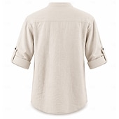  Médiéval Renaissance Chemise Pirate Viking Déguisement Homme Viking Pirate Halloween Carnaval Performance LARP Foire de la Renaissance Adulte Chemise Printemps & Été