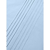 olcso Vakáció-Férfi Ing Vászon ing Nyári póló Stranding Tömör szín Hétköznapi Vakáció Medence Fekete Fehér Khakizöld Hosszú ujj Mandarin gallér Nyár Tavasz Ruházat Fodrozott