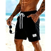 economico Pantaloncini casual-Per uomo Shorts sportivi Shorts Pantaloncini Estivi Shorts da Spiaggia Pantaloncini casual Tasca Elastico in vita Semplice Comodità Traspirante Lunghezza al ginocchio All'aperto Spiaggia Vacanza