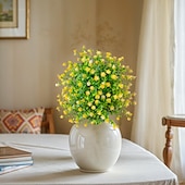  أشجار اصطناعية مزروعة في أصص مع أوتاد أرضية، وشجيرات كاميليا مقاومة للأشعة فوق البنفسجية، للاستخدام الداخلي &ديكورات خارجية في الصيف والخريف، ديكورات حفلات الزفاف في الحدائق المنزلية، ديكورات نباتات