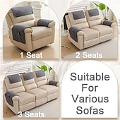 levne Potah na křeslo-Voděodolný organizér na loketní opěrku pohovky s úložnými kapsami multifunkční potah na loketní opěrku pohovky proti poškrábání ochrana pro domácí mazlíčky protiskluzová podložka na loketní opěrku,