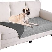 economico Copertura per divano-Copridivano impermeabile per animali domestici, double face, resistente al pelo, antiaderente, per cani e gatti, lavabile.