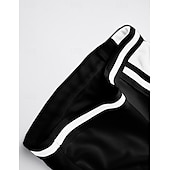 abordables Shorts décontractés-Homme Short actif Shorts de survêtement Shorts Shorts d'été Cordon de serrage Taille Élastique Bloc de Couleur Longueur Genou Occasionnel Quotidien Extérieur Sports Streetwear Noir Blanche