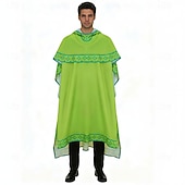 voordelige Kostuums voor mannen-Cosplay Costume Cloak Video Game Adventure Movie Fashion for Men's Adults Halloween Party / Evening Comic Con Anime Expo