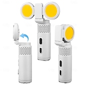 お買い得  キャンプ用ライトとランタン-キャンプ用COB懐中電灯、充電式、作業灯、RGBアンビエントモード、アウトドアキャンプ、バックパッキング用 &amp; 緊急