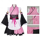  Time Travel Anime Dress Outfits Maid Suits Cosplay Suits Masquerade Anime Expo Costume For Women's Adults'