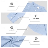 abordables Chemises lin et coton-Homme Chemise en lin Deux pièces Ensemble Chemise Et Pantalons en Lin Pantalons Pantalon décontracté Set Uni Quotidien Extérieur Vacances Col grand-père manche longue Été Printemps Mode Occasionnel
