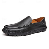 voordelige Casual loafers-Bruine instappers voor heren, lichtgewicht comfortabele wandelschoenen, zachte alledaagse schoenen voor dagelijks gebruik, reizen, autorijden, buitenactiviteiten en een ontspannen smart casual stijl.