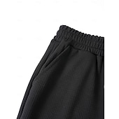 economico Pantaloncini casual-Per uomo Pantaloncini Waffle Shorts Pantaloncini Estivi Shorts da Spiaggia Pantaloncini casual Tasca Elastico in vita Semplice Testurizzato Comodità Traspirante Corto Casuale All'aperto Spiaggia