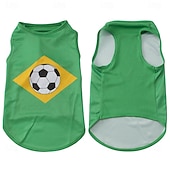 voordelige Vakantie-Voetbalkleding voor honden, machinewasbaar.