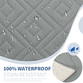 Недорогие Чехол для дивана-Водонепроницаемый нескользящий чехол для дивана для домашних животных, однотонный, защищает диван от мочи, моющийся чехол для мебели для собак и кошек.