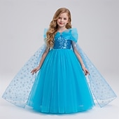 cheap Girls' Costumes-Magical Witch Princess Dress Cosplay Costume Outfits Movie Fashion Cute Tutus for Girls' Kid's Masquerade Daily Party Comic Con