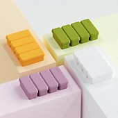 cheap Ice Cube Tray-Silicone Ice Cube Trays with Lid, Perfect for Chilling Drinks And Smoothies, Kitchen Essential Silicone Ice Trays, Food-Grade Silicone, Soft And Easy to Demould, Suitable for Frozen Drinks And Whisky