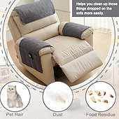 levne Potah na křeslo-Voděodolný organizér na loketní opěrku pohovky s úložnými kapsami multifunkční potah na loketní opěrku pohovky proti poškrábání ochrana pro domácí mazlíčky protiskluzová podložka na loketní opěrku,