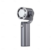 cheap Handheld Fans-Handheld Fan, Portable Mini Cooling Fan with 3S Rapid Cooling Technology, Ice-Cold Personal Fan USB Rechargeable, Foldable Small Fan for Hot Summer, Travel, Commuting, Outdoor Activities