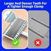 baratos Produtos de limpeza-Esfregão descartável sem contato com 2 panos reutilizáveis, mini esfregão para limpeza a seco e úmida, esfregão plano com encaixe fácil para espaços pequenos, instalação em 1 segundo.