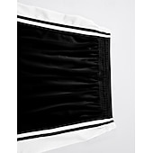 abordables Shorts décontractés-Homme Short actif Shorts de survêtement Shorts Shorts d'été Cordon de serrage Taille Élastique Bloc de Couleur Longueur Genou Occasionnel Quotidien Extérieur Sports Streetwear Noir Blanche