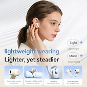 baratos Auscultadores TWS True Wireless-Fones de ouvido sem fio Bluetooth 6.0, TWS com reforço de graves. &amp;Redução de ruído, estojo de carregamento com visor digital LED, microfone HD para chamadas, fones de ouvido intra-auriculares