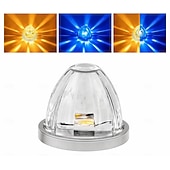 preiswerte Dekorative Lichter-Zweifarbige LED-Wassermelonenlichter mit klarer Linse, konstant &amp;Blitzlichter, Blinker zur Begrenzung des Fahrerhausdachs