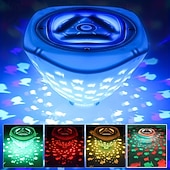 abordables Luces subacuáticas-2 luces flotantes LED RGB con forma de pez, resistentes al agua (IP67), ideales para estanques, jarrones y acuarios. Perfectas para fiestas al aire libre y como iluminación ambiental decorativa de