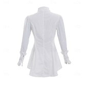 economico Cime-Gotico Vittoriano Medievale Blusa / Camicia Lunghe Principessa Gentildonna Nobildonna Costume Per donna Feste Fiera Rinascimentale LARP Adulti Blusa Primavera