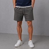 economico Scalda-muscoli-Per uomo Pantaloncini attivi Pantaloncini da tuta Shorts Pantaloncini Estivi Coulisse Elastico in vita Semplice Comodità Sopra il ginocchio Quotidiano All'aperto Abbigliamento casual alla moda Sport