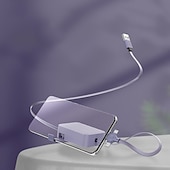 economico Cavetti per cellulari-Confezione da 2 cavi di ricarica retrattili 3 in 1 con supporto per telefono, cavo di ricarica multi USB per iPhone, tipo C, micro USB, colori macaron, cavo di ricarica da viaggio portatile
