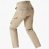 billiga Cargobyxor-Herr Militärbyxor Långbyxor Taktiska byxor Flera fickor Flikficka Ensfärgat Vindtät Komfort Dagligen Utomhus Helgdag Semester Streetwear Svart Armégrön Oelastisk