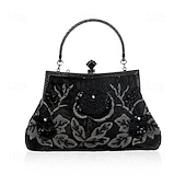 voordelige Accessoires en meer-Roaring jaren '20 Jaren 1920 Avondtasje Portemonnees The Great Gatsby Flapper Girl kralen Kostuum Dames Halloween Carnaval Maskerade Cocktailparty Retro themafeest Volwassenen Tas