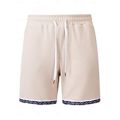 economico Pantaloncini casual-Per uomo Pantaloncini Waffle Shorts Pantaloncini Estivi Shorts da Spiaggia Pantaloncini casual Tasca Elastico in vita Semplice Testurizzato Comodità Traspirante Corto Casuale All'aperto Spiaggia