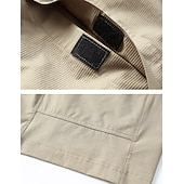 abordables Bermudas estilo casual-Hombre Pantalón Corto Cargo Pantalón corto Pantalones cortos casuales Pantalón corto deportivo Bolsillo Cintura elástica Puro Plano Comodidad Secado rápido Longitud de la rodilla Exterior Gimnasia