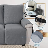 ieftine Husă pentru fotoliu reclinabil-husă de canapea impermeabilă, husă de canapea antiderapantă, durabilă, prietenoasă cu animalele de companie, anti-pete, culoare solidă, covoraș de canapea modern și minimalist, acoperire completă pentru câini și pisici, sufragerie, utilizare în tot sezonu