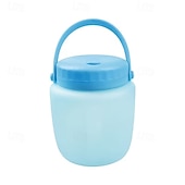 abordables Rangements pour la cuisine-Seau et sac de conservation des aliments en silicone de 500/1000/1500 ml, organisateur alimentaire adapté au réfrigérateur pour les céréales, les légumes, la viande et les ingrédients de cuisine,
