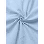 olcso Vakáció-Férfi Ing Vászon ing Nyári póló Stranding Tömör szín Hétköznapi Vakáció Medence Fekete Fehér Khakizöld Hosszú ujj Mandarin gallér Nyár Tavasz Ruházat Fodrozott