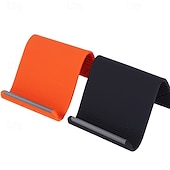 baratos Arrumação e Organização-Suporte de silicone para celular com estrutura de alumínio, flexível e dobrável, que se adapta a qualquer formato, com ajuste multiangular para celulares e tablets. &amp;dispositivos pequenos