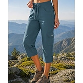 cheap Bottoms-Women's Outdoor Pants Cargo Pants Hiking Pants Trousers Summer Spring Autumn / Fall Outdoor Regular Fit Waterproof Quick Dry Breathable Pants / Trousers Drawstring Drawstring Pocket Elastic Waist