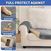 voordelige Bankhoes-100% waterdichte bankhoezen voor hoekbanken, antislip bankhoes voor honden, 2 stuks huisdierbankhoezen voor 2 L-vormige kussens, wasbare zachte bankhoes