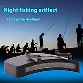 cheap Tactical Flashlights-3 Pack Rechargeable Clip on Cap Light, 11 LED 300 Lumens Hat Light for Men, Hands-Free Headlamp for Fishing Camping Hiking Hunting, Portable Lightweight LED Hat Flashlight for Baseball Caps
