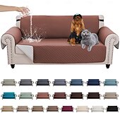 cheap Sofa Cover-100% Waterproof Couch Covers Sofa Covers for Dogs Couch Protector Triple Non-Slip Sofa Slipcover for 3 Cushion Couch Furniture Protector for Pets, Kids,Dog