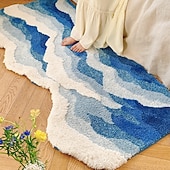 cheap Area Rugs-Velvet Area Rug Bedroom Bedside Carpet Room Window Seat Mat Sofa Coffee Table Blanket Luxury Living Room Floor Mat