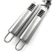 abordables Utensilios de cocina y gadgets-Abrelatas/abrebotellas multifunción, lata multifuncional de acero inoxidable &amp;abrelatas ergonómico, resistente y seguro, 3 en 1. &amp;abrebotellas