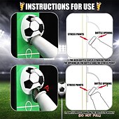 abordables Match de Football Mondial 2026-Ouvre-bouteille magnétique amusant en forme de ballon de foot/basket pour le frigo ou le mur, ouvre-bouteille mural avec filet de récupération des capsules, cadeau sportif original pour papa, petit