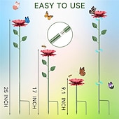 baratos observação de pássaros e vida selvagem no quintal-Estação de água para abelhas para jardim, com lindo design floral, comedouros combinados para abelhas e borboletas, banheiras e bebedouros para abelhas, itens essenciais para jardinagem, decoração de