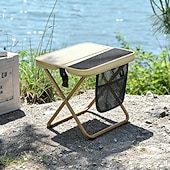 baratos Decoração de pátio-Mochila dobrável com banqueta e bolsos de armazenamento, cadeira portátil e leve para uso externo, ideal para adultos, perfeita para viagens, camping, trilhas, pesca, filas, piqueniques e eventos esportivos.