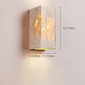 halpa ulkoseinävalaisimet-Moderni Pohjoismainen tyyli Ulko-seinävalaisimet Seinävalot sisätiloihin Olohuone Makuuhuone Kivi Seinävalaisin 110-120V 220-240V