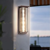 abordables appliques murales extérieures-Stainless Steel Outdoor Wall Light Waterproof IP65110-240V