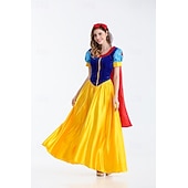  Princesa Vestidos Vestido de formatura Fantasia de festa temática Princesa vestido de férias for Mulheres Adulto Dia Das Bruxas Carnaval Mascarilha Comic Con Anime Expo