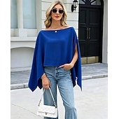 abordables Cape-Women's Wrap Mother's Wraps Bridal's Wraps Wedding Guest 's Wraps Cape Elegant Ladies Formal Style Sleeveless Chiffon Wedding Wraps With Pure Color For Daily Spring &amp; Summer