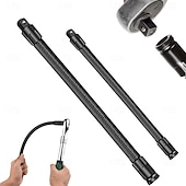 economico accessori per trapano-Prolunga flessibile per albero da 1/2", bussola dinamometrica, chiavi a cricchetto, chiave elettrica, biella, barra di prolunga flessibile per spazi ristretti, utensile manuale per riparazioni