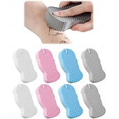 ieftine Baie și îngrijire personală-8 bucăți mingi de baie exfoliante 3D ultra-moi, scrubber corporal reutilizabil pentru curățarea profundă și îndepărtarea pielii moarte, durabil și igienic, potrivit pentru utilizare la spa acasă, face